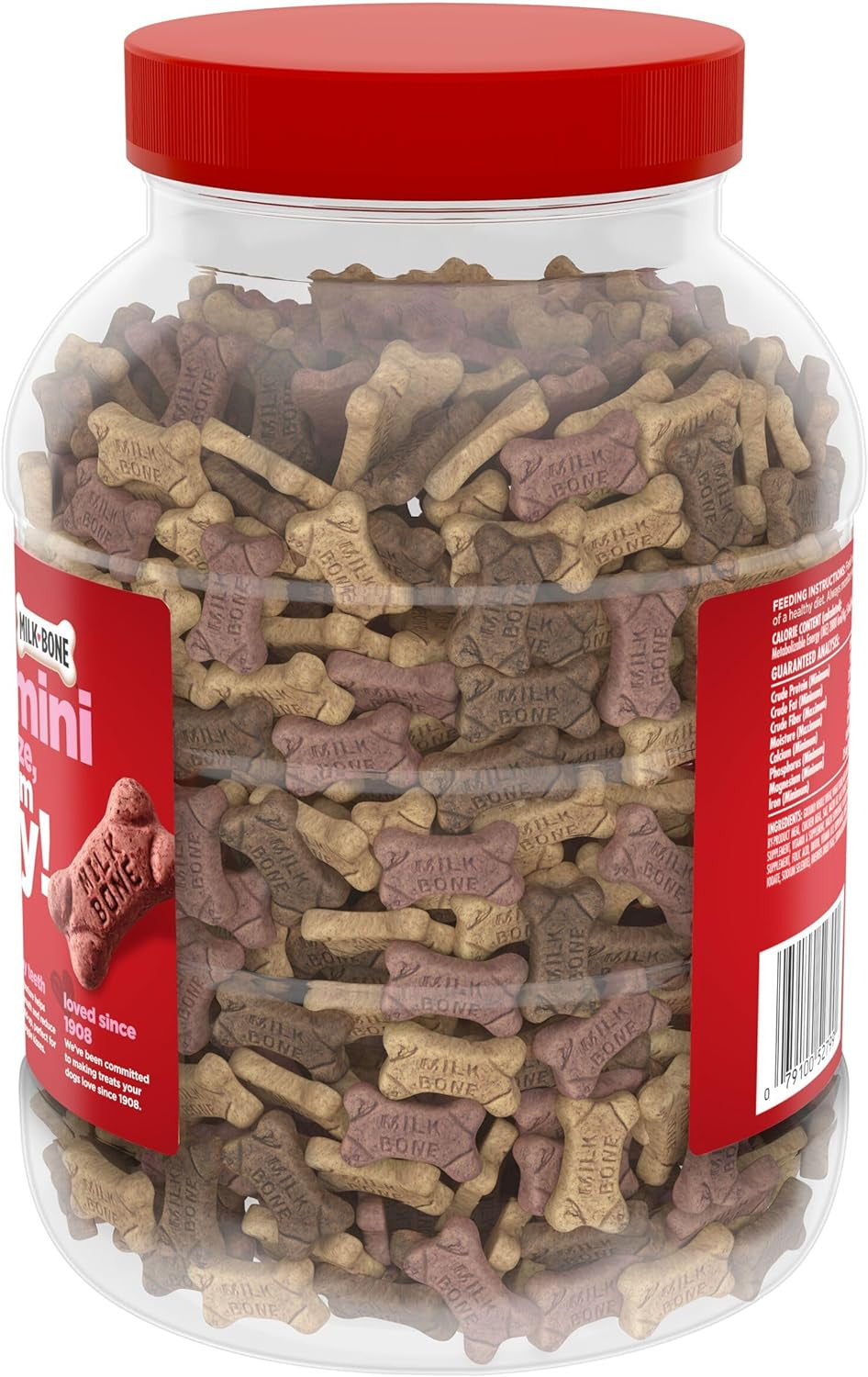 Mini'S Flavor Snacks Dog Treats, 36 Ounce Crunchy Texture Helps Reduce Tartar