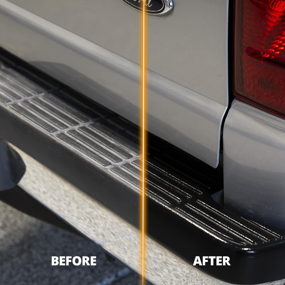 ® Ceramic Trim Coat Kit - Quick Plastic Trim Restorer - Ceramic Coating Black Trim Restoration to Last over 200 Washes – a Ceramic Coating, Not a Dressing