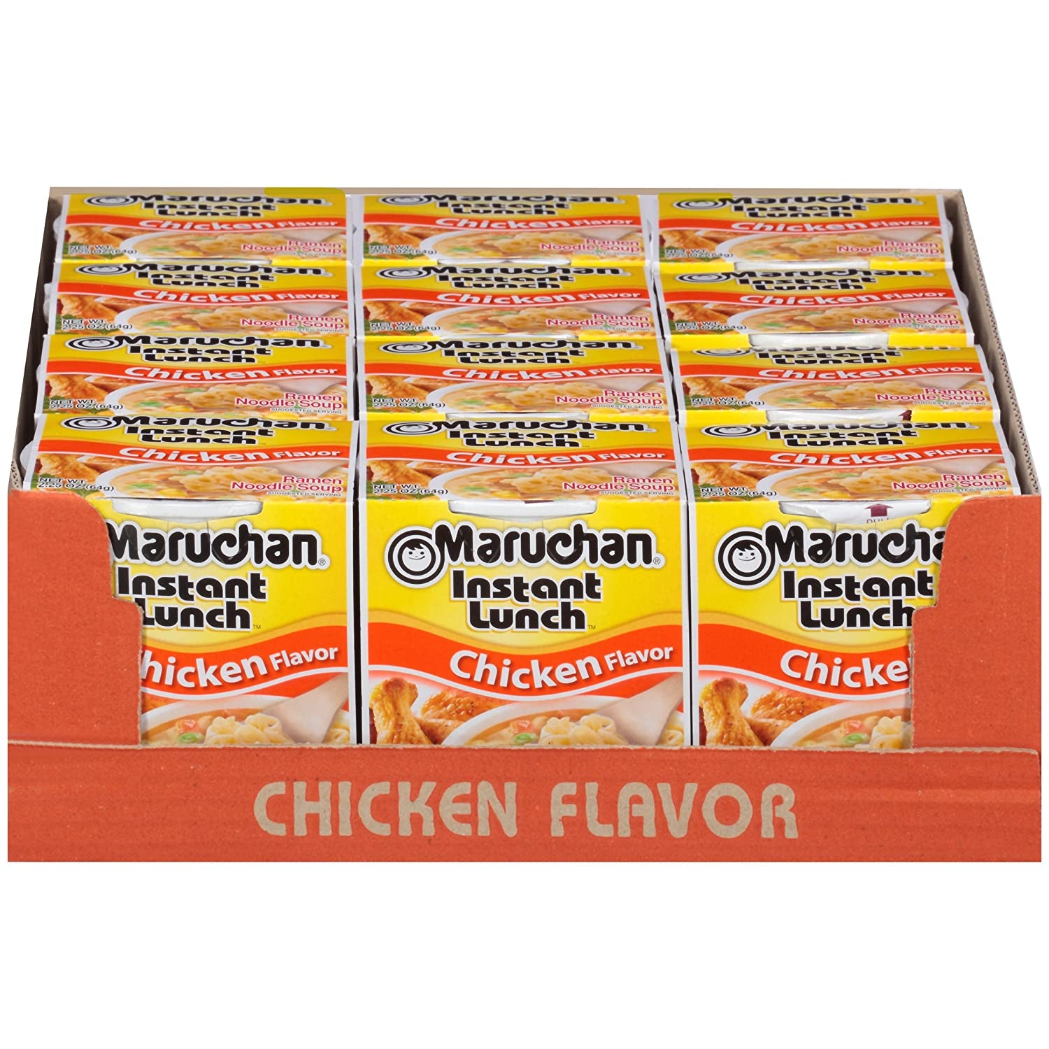 Instant Lunch Chicken Flavor, 2.25 Ounce (Pack of 12)