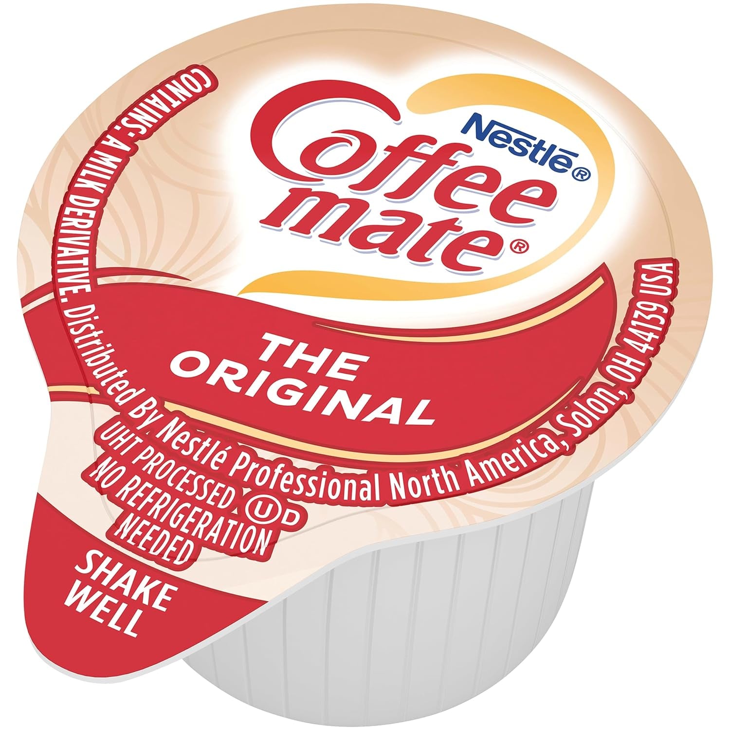 Coffee Creamer, Original, Liquid Creamer Singles, Non Dairy, No Refrigeration, 0.375 Fl Oz Tubs (Pack of 180)