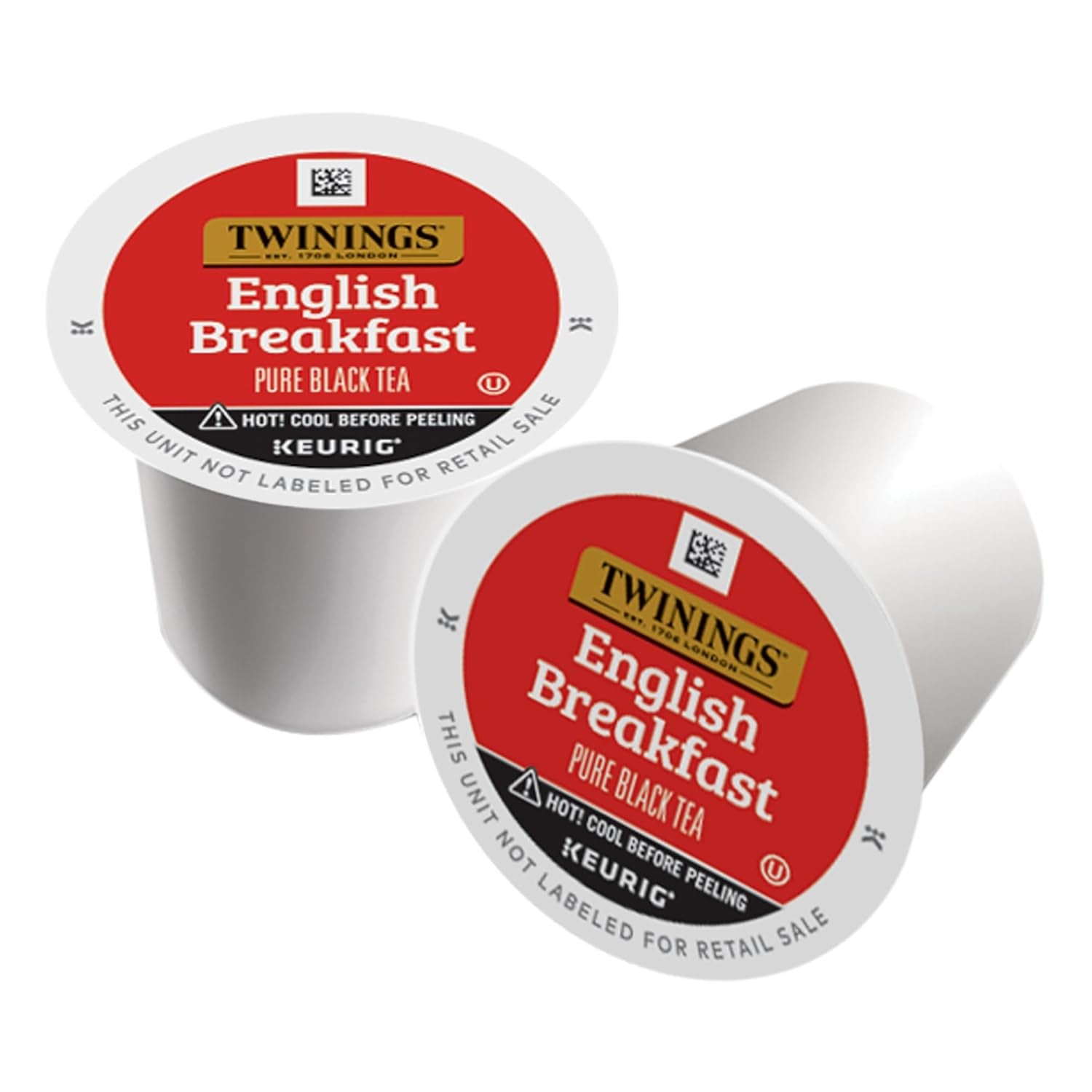 English Breakfast Black Tea K-Cup Pods for Keurig, 24 Count (Pack of 1), Smooth, Flavourful, Robust, Caffeinated, Enjoy Hot or Iced | Packaging May Vary