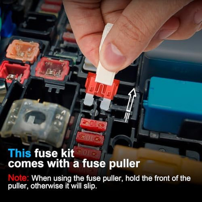 300Pcs Car Fuse Assortment Kit, 160 Mini Blade Fuses Automotive + 90 Standard Auto Fuses + 50 Micro Fuse + 1 Puller – for Car/Rv/Truck/Motorcycle(2Amp 3A 5A 7.5A 10A 15A 20A 25A 30A 35A 40A)