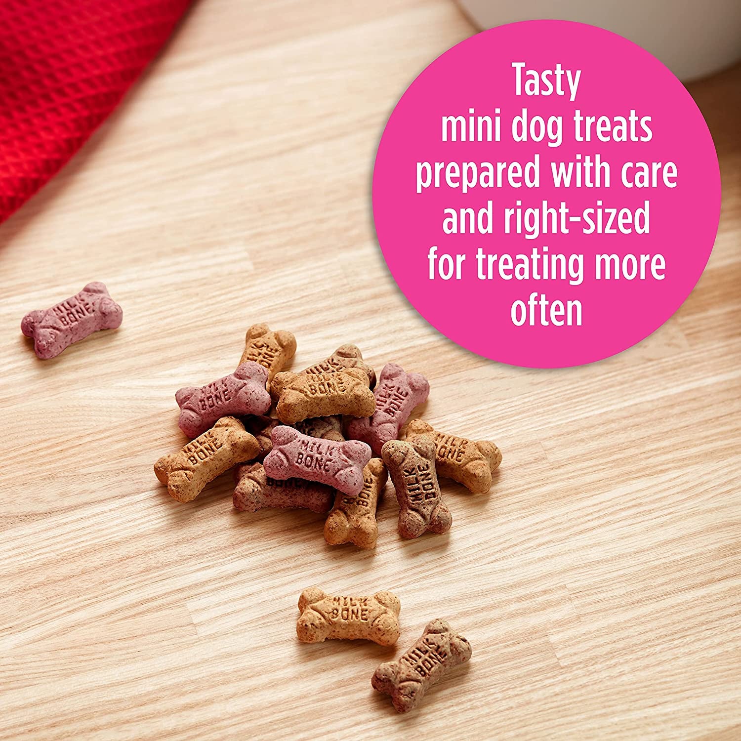 Mini'S Flavor Snacks Dog Treats, 36 Ounce Crunchy Texture Helps Reduce Tartar