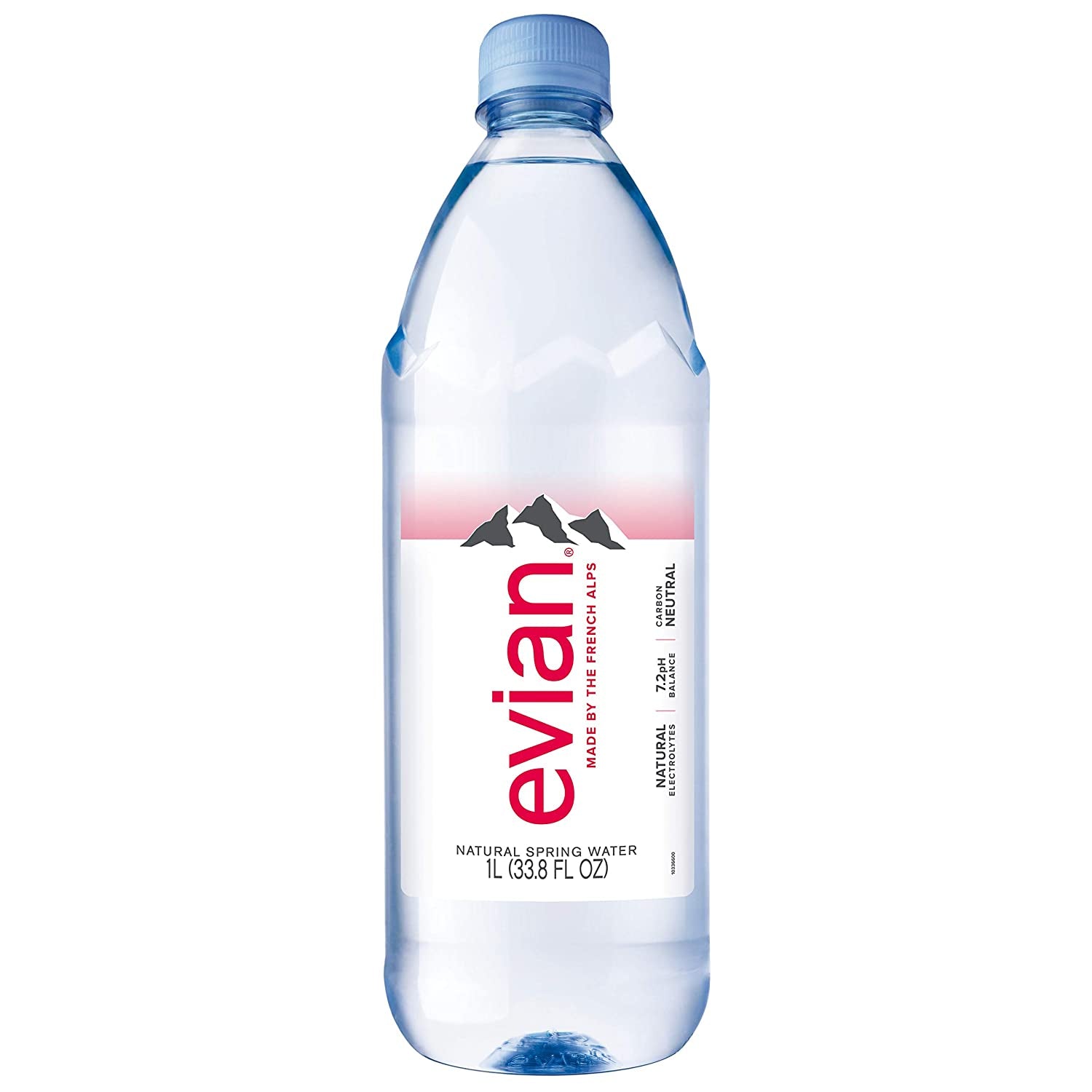 Natural Spring Water, 1 L Bottle, 12 Pack