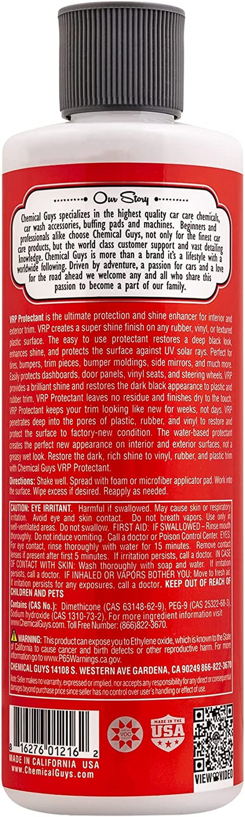 TVD_107_16 VRP Vinyl, Rubber and Plastic Non-Greasy Dry-To-The-Touch Long Lasting Super Shine Dressing for Tires, Trim and More, Safe for Cars, Trucks, Suvs, Rvs & More, 16 Fl Oz