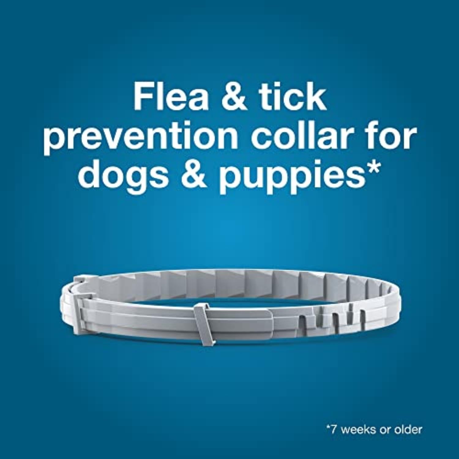 Large Dog Vet-Recommended Flea & Tick Treatment & Prevention Collar for Dogs over 18 Lbs. | 8 Months Protection